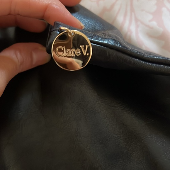 Clare V - Really good condition black leather tote. - Picture 8 of 8